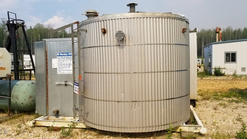 100 bbl Double Wall Coated Production Tank, 2002 - Image 9