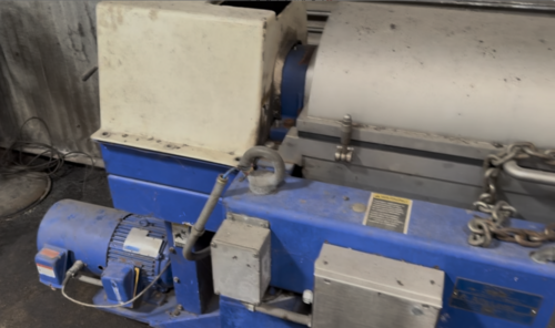 13.9" x 57.5" Alfa Laval / Sharples #DS308, decanter, 4000 RPM - Image 1