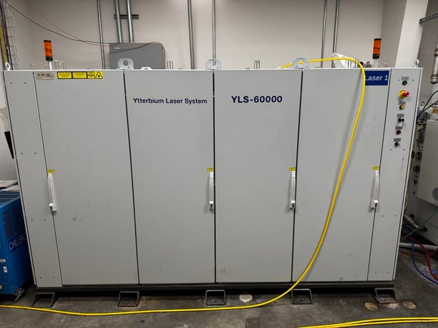 IPG Photonics #YLS-60000, Fiber Laser, 60,000 watt, LaserNet, 480 VAC, w/ 40 Ton Waterchiller, Beam Coupler - Image 5