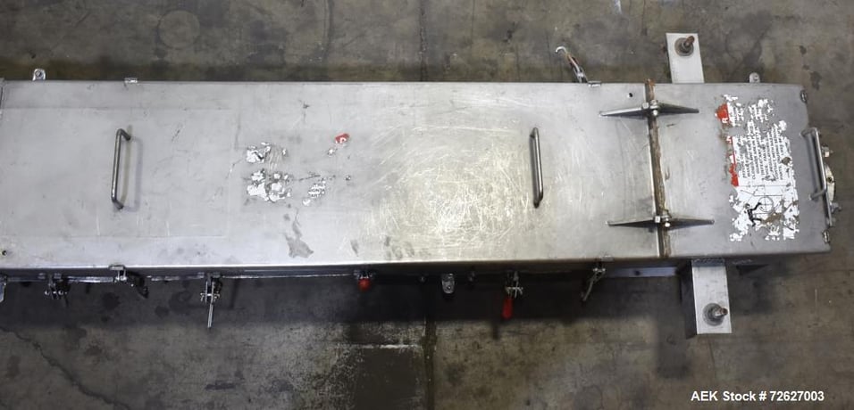 American Process #S009-5434/SCH, Screw Conveyor, 304 Stainless Steel, top infeed 20" x 0', bottom discharge - Image 7
