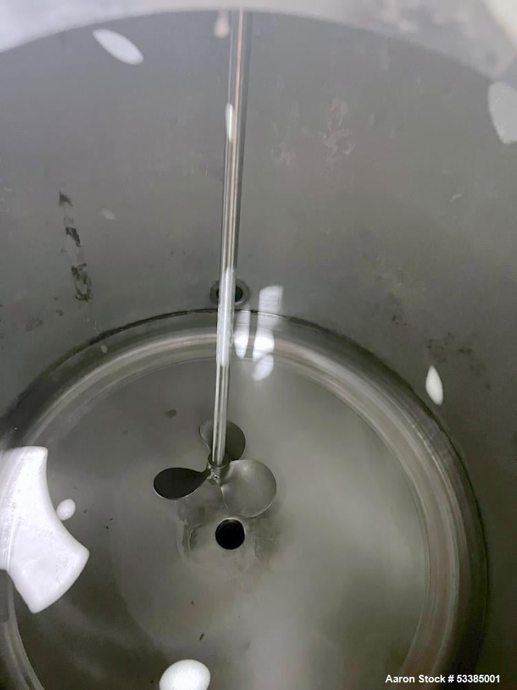 75 gallon Amherst, 304L Stainless Steel Agitated Pressure Tank, 30" diameter x 22" straight side, dished top - Image 10