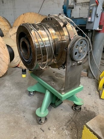 Streamline, Pipe Die For HDPE, 12" to 16", 12" bushing, 12" conpro adj sleeve, w/ tilt cart, 2018 - Image 1