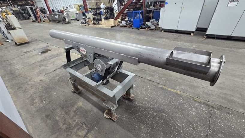 6" wide x 8' long, Witte feeder, 10.25" x 10.25" infeed, 1 HP Siemens RGZESD, C-3 gearbox, 1.15 SF, 1745 RPM - Image 7