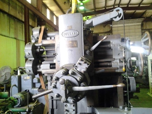 36" Bullard #Spiral-Drive, vertical boring mill, 4-jaw, 84 RPM, 25 HP - Image 1