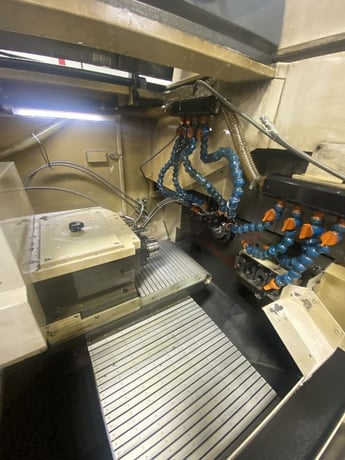 KSI #TCM32S, CNC Swiss automatic lathe, Fanuc 0iTF, Barload VITO barfeed, LNS chip conveyor, 2018 - Image 4