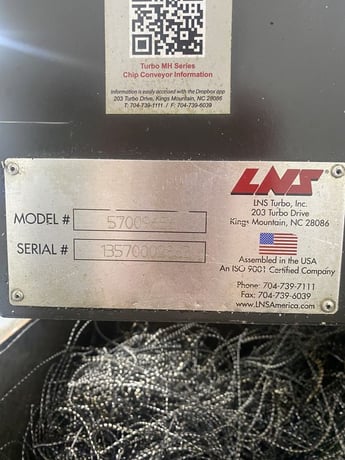 KSI #TCM32S, CNC Swiss automatic lathe, Fanuc 0iTF, Barload VITO barfeed, LNS chip conveyor, 2018 - Image 8