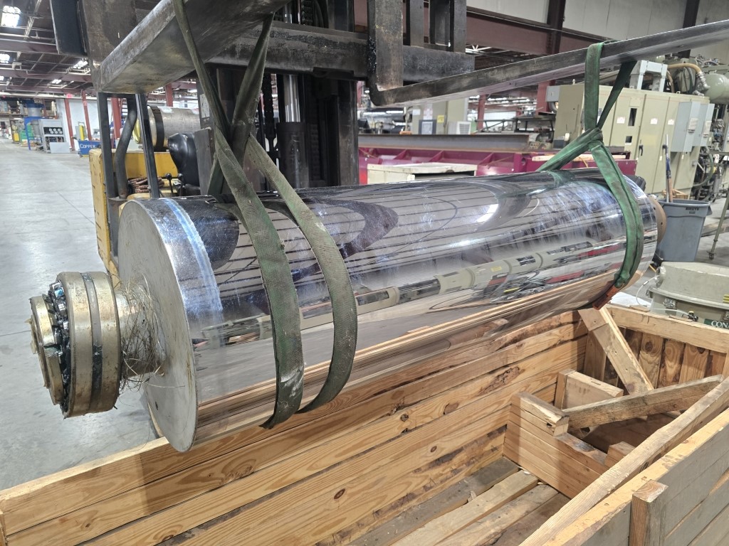 Battenfeld, Gloucester, horizontal sheet line, 56" wide, Proface touch screen, 480 V. - Image 3