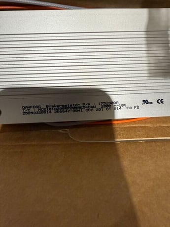 Danfoss #175U3008, Brake Resistor, 200 Ohms w/10% tolerance, 200 Watts, New - Image 3