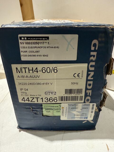Grundfos #MTH4-60/6-A-W-A-AUUV, Immersible Pump, New - Image 1