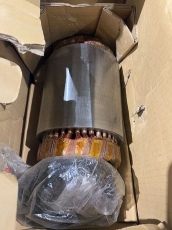 2.2 KW Fanuc #A06B-1232-B412, Built-In Spindle Motor, 4-Pole, 3 Phase, 10000 RPM, 220-230 V, 2017 - Image 1