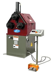 2" x 2" x 3/16" GMC #PRB-55H-1PH, angle iron ring roller, hydraulic tube bender (Single Phase) 7.5" roll - Image 1