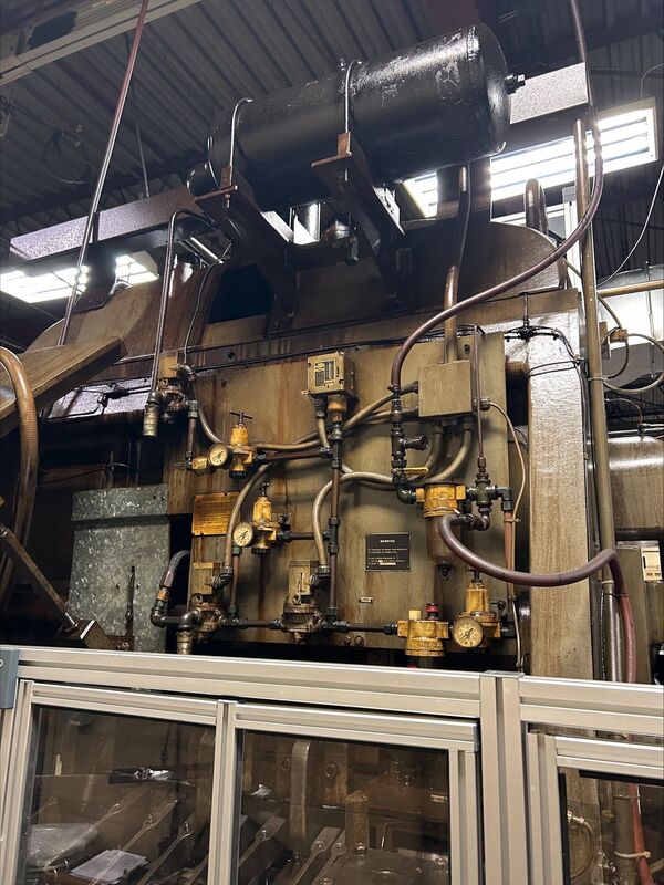 U.S. Baird #5L51, transfer press, 7" stroke, 13 op die, Minster clutch brake - Image 4