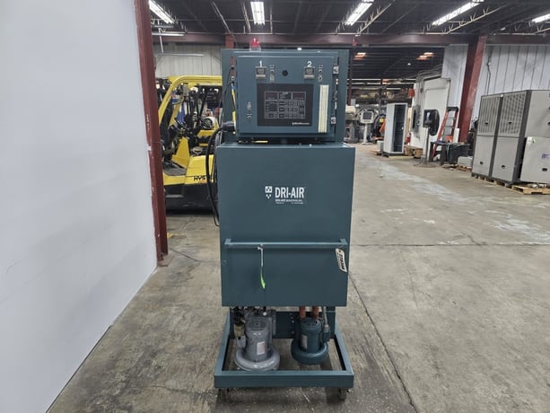 Dri-Air #Arid-X-35PDII, Air Dryer, Dual Hopper, 35 cfm, 30 lb. Hoppers., 16" L x 16" width x 27" H Hopper - Image 3