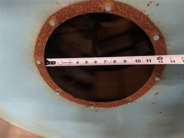Insulated Drying Hopper, 1000 lb. capacity, 36" diameter, 12" Top Receiver, 6" Bottom Discharge - Image 9
