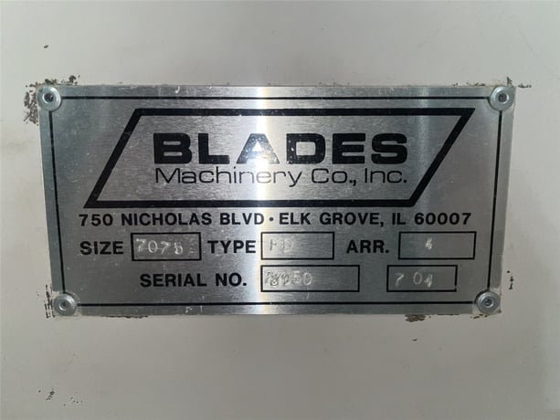 Cumberland, Blower, 2-6 Cut Size, 10" x 12", 3 Fly Knives, 2 Bed Knives, 15 HP, 230/460 V - Image 10