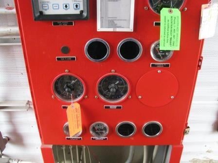 125 HP CIP #PXT-2, electric reciprocating compressor, 2-stages, 2007 - Image 3