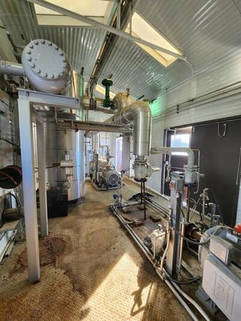 150 HP MyCom #F12WB, reciprocating compressor, 1-stage, WEG W21, 2006 - Image 8