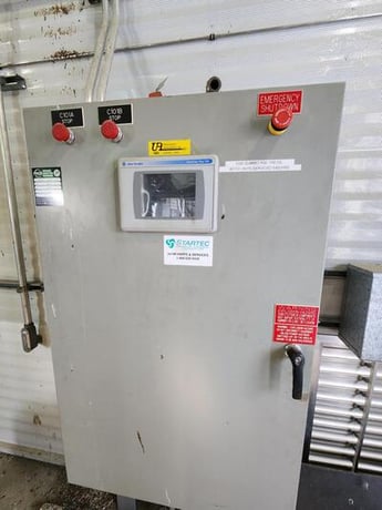 150 HP MyCom #F12WB, reciprocating compressor, 1-stage, WEG W21, 2006 - Image 10