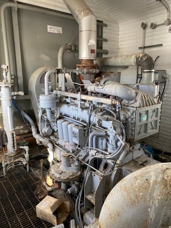 400 HP Ariel #JGJ/2, reciprocating compressor, Waukesha F18GL - Image 1
