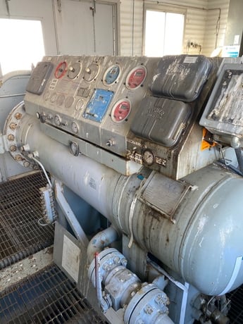 400 HP Ariel #JGJ/2, reciprocating compressor, Waukesha F18GL - Image 3