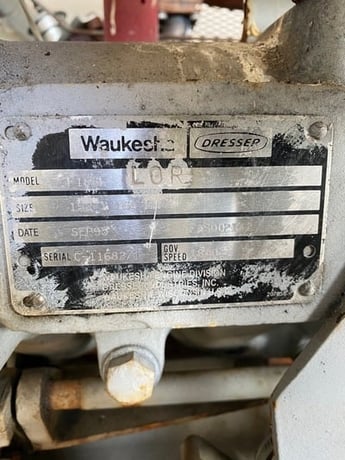 400 HP Ariel #JGJ/2, reciprocating compressor, Waukesha F18GL - Image 4