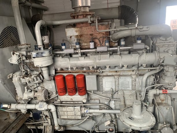520 HP Ariel #JGJ/2, reciprocating compressor, 2-stages, 520 HP @ 1800 RPM Waukesha H24GL, 1998 - Image 5