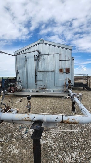 530 HP Ariel #JGJ2, reciprocating compressor, 2-stages, Waukesha H24GL, 2004 - Image 2