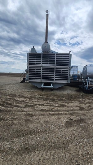 530 HP Ariel #JGJ2, reciprocating compressor, 2-stages, Waukesha H24GL, 2004 - Image 3