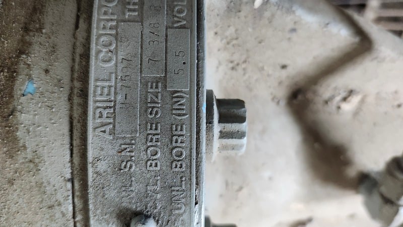 536 HP Ariel #JGH/4, reciprocating compressor, 4-stages, Waukesha F2895GSIU - Image 10