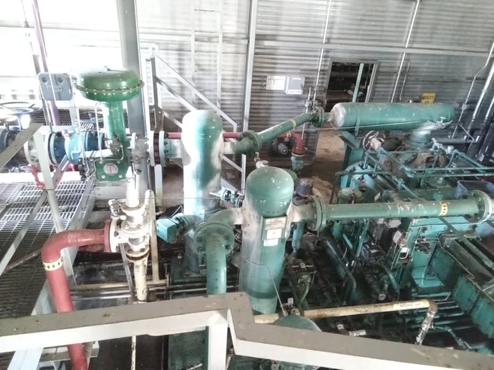 600 HP Superior, reciprocating compressor, 3-stages, 600 HP @ 900 RPM Superior 8G-825 - Image 4