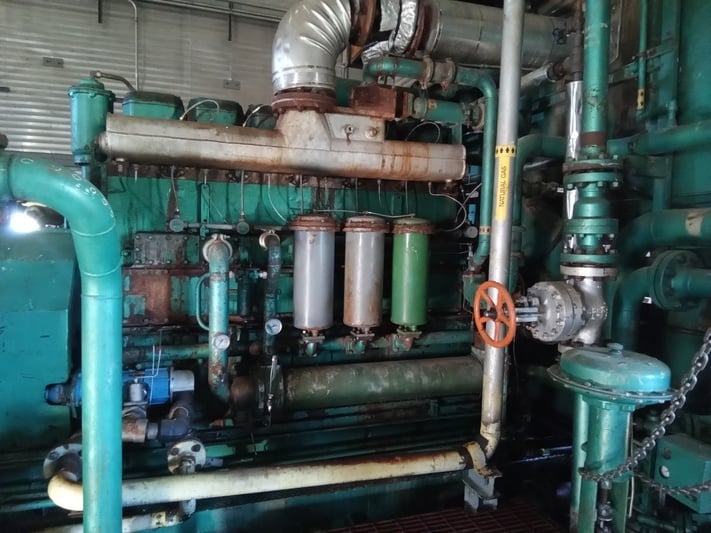 600 HP Superior, reciprocating compressor, 3-stages, 600 HP @ 900 RPM Superior 8G-825 - Image 6