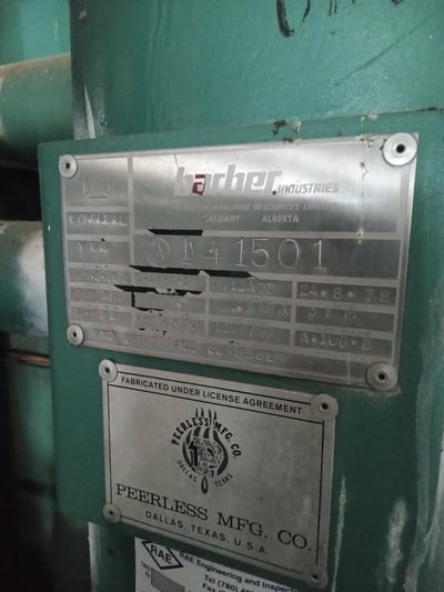600 HP Superior, reciprocating compressor, 3-stages, 600 HP @ 900 RPM Superior 8G-825 - Image 9