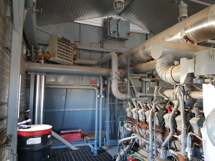 1085 HP Superior, reciprocating compressor, Caterpilllar 3516-SITA - Image 2