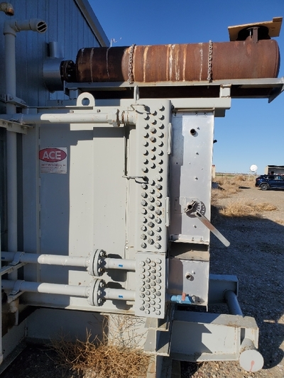 100 HP Sullair #PDH12L-35-288, screw compressor, Catepillar 3304, 2003 - Image 8