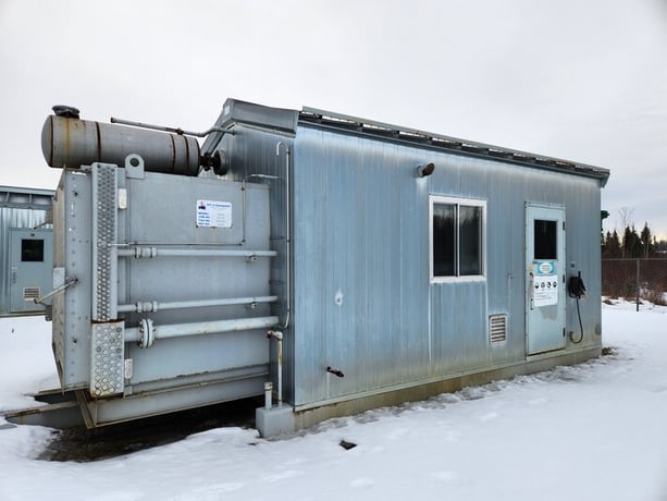 203 HP Frick TDSH193S, screw compressor, Cat 3306, 2005 - Image 1