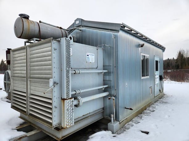 203 HP Frick TDSH193S, screw compressor, Cat 3306, 2005 - Image 2