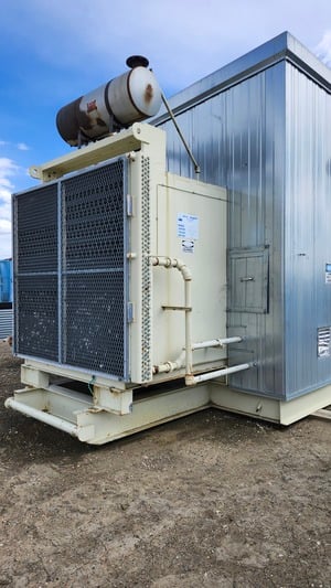 203 HP Sullair #02250163-678, screw compressor, 1-stage, Cat G3306TA, 2005 - Image 2