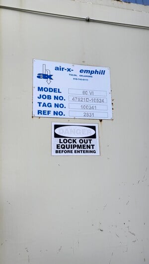203 HP Sullair #02250163-678, screw compressor, 1-stage, Cat G3306TA, 2005 - Image 5