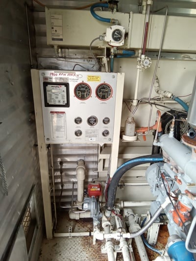 65 HP Sullair #PDHI2L-26-131, screw compressor, 1-stage, 1800 RPM, Arrow VRG330T, 2004 - Image 10
