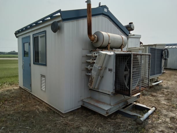 95 HP Howden #J01521, screw compressor, 1-stage, 1800 RPM, Caterpillar 3304, 1997 - Image 3