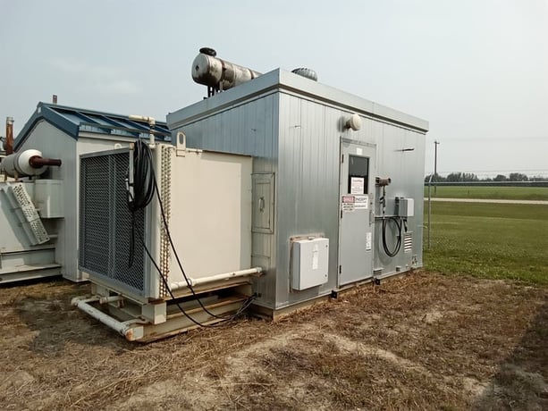 99 HP Sullair, screw compressor, 1-stage, 1800 RPM, Cummins G8-3C, 2007 - Image 1