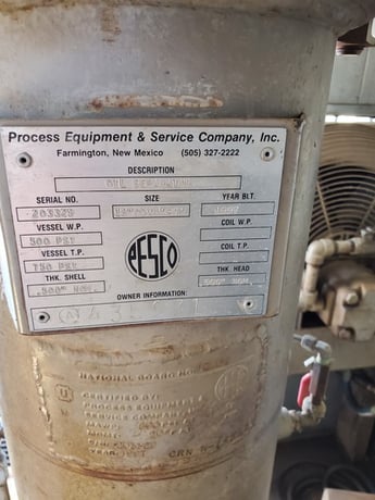 84 HP Dresser #GHH, rotary vane compressor, 1-stage, 1800 RPM, Cummins G5.9C, 1997 - Image 8