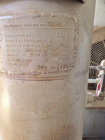84 HP Dresser #GHH, rotary vane compressor, 1-stage, 1800 RPM, Cummins G5.9C, 1997 - Image 9