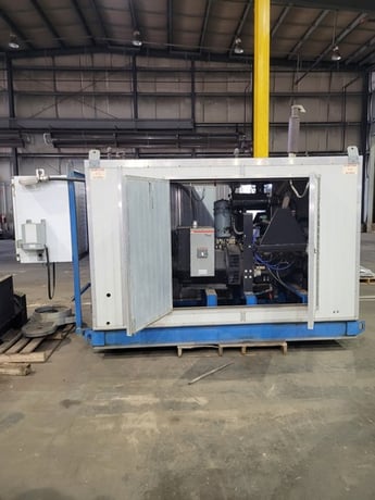 50 KW Kudu #57GEN, Natural gas generator set, 480 Volts, 3-phase, 250 HP, Industrial Irrigation GM 350 12yd - Image 1