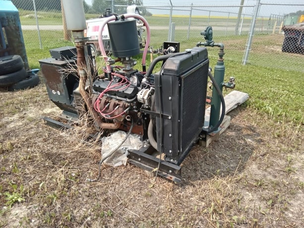 85 KW Stamford #UCI274C1, Natural gas generator set, 480 Volts, 3-phase - Image 1