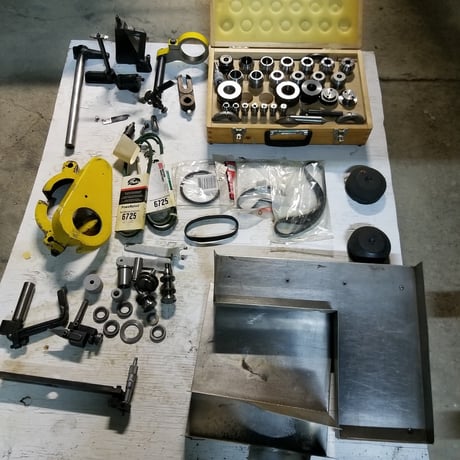 Denver #Astro-II-Monoset type tool grinder, 12" swing, coolant, one shot lube, .5 HP - Image 4
