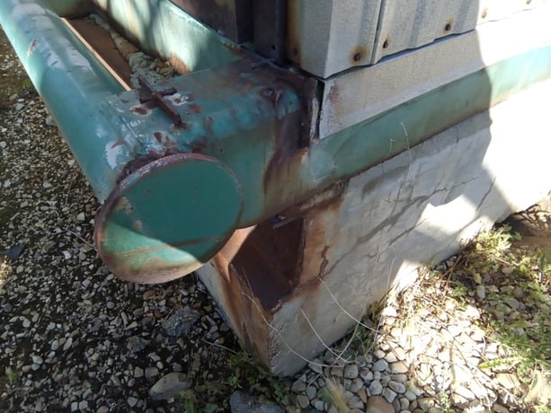 44 HP Gardener Denver #RlAID, reciprocating piston compressor, #81404YLF1A0 dr, 675 RPM, 1981 AS-IS - Image 6