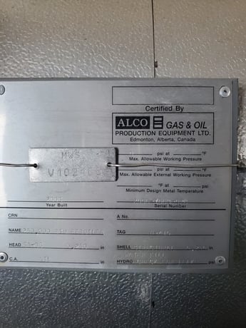 24" x 30' Sweet Glycol Dehy Package, 1600 psi, 150°F, 2006 - Image 5