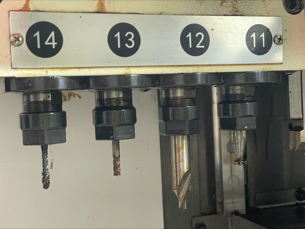 Expand Machinery Gen Turn #36CS, automatic screw machine, 7-Axis, twin spindle, 2021 - Image 9
