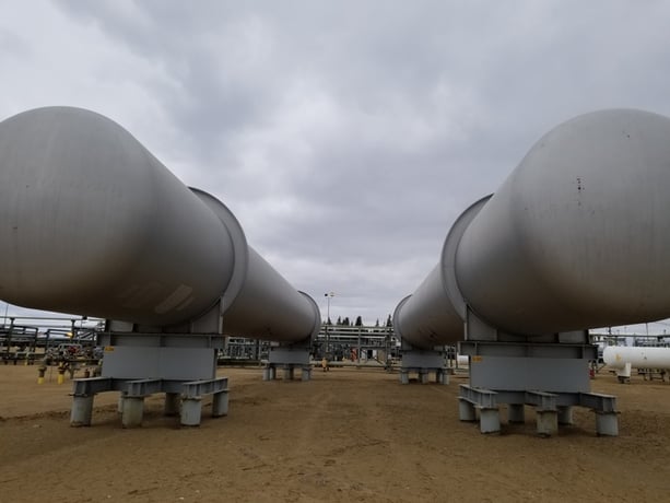 79780 Gallons, Dominion Bridge, 125 PSI Bullet, 132" x 114.417' horizontal vessel, 1974 - Image 6